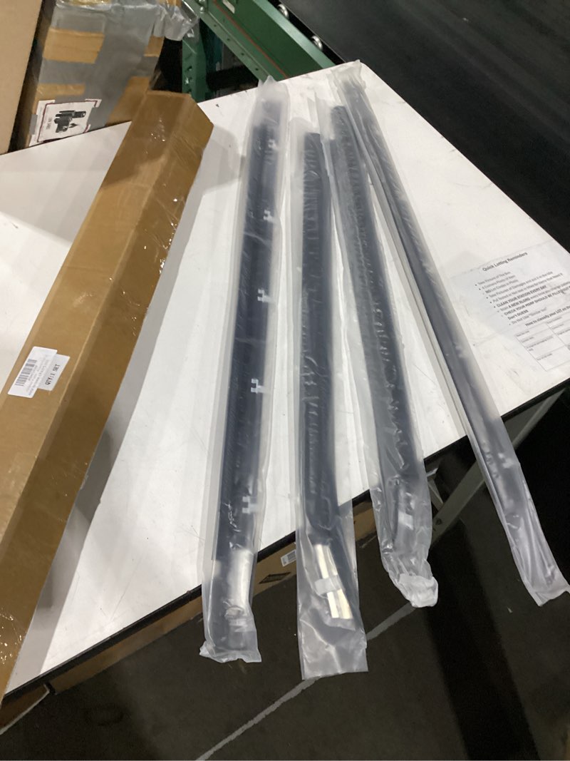 Condition photo showing New/Like New for weatherstrip outer front and rear door window trim belt 75740-0c022 75730-0c022 75720-0c010 75710-0c010 fit for toyota tundra 2000-2006 lower window glass seal weather stripping molding