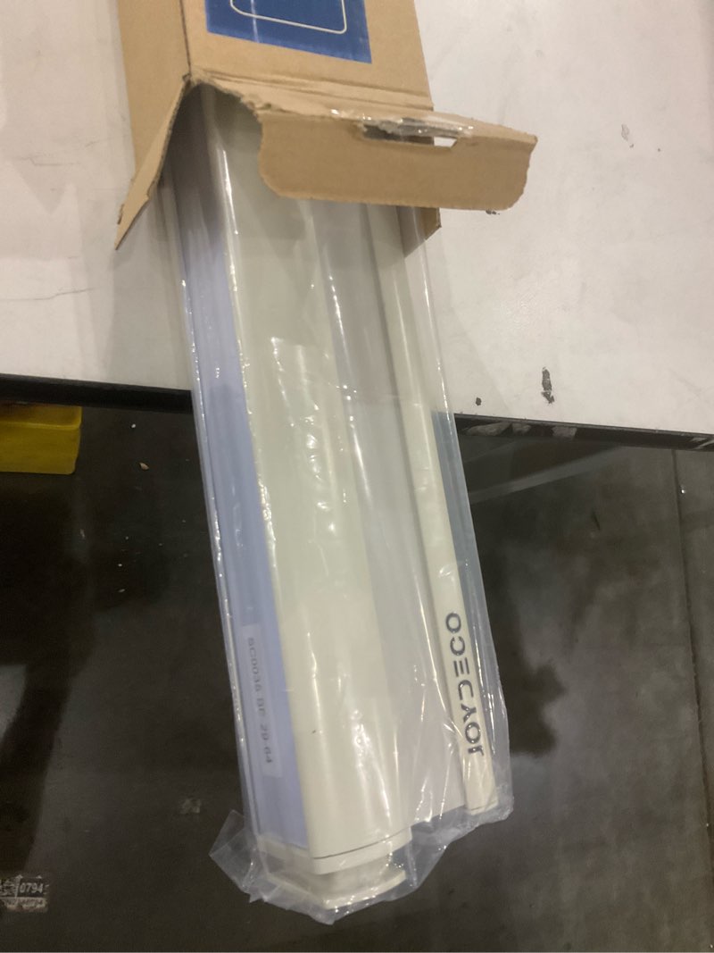 Condition photo showing New/Like New for Joydeco No Tools No Drill Cordless Cellular Shades, Light Filtering Honeycomb Blinds for Indoor Windows, Thermal Insulating & Noise Reducing (Beige, 29" W x 64" H) Light Filtering - Beige 29"W x 64"H