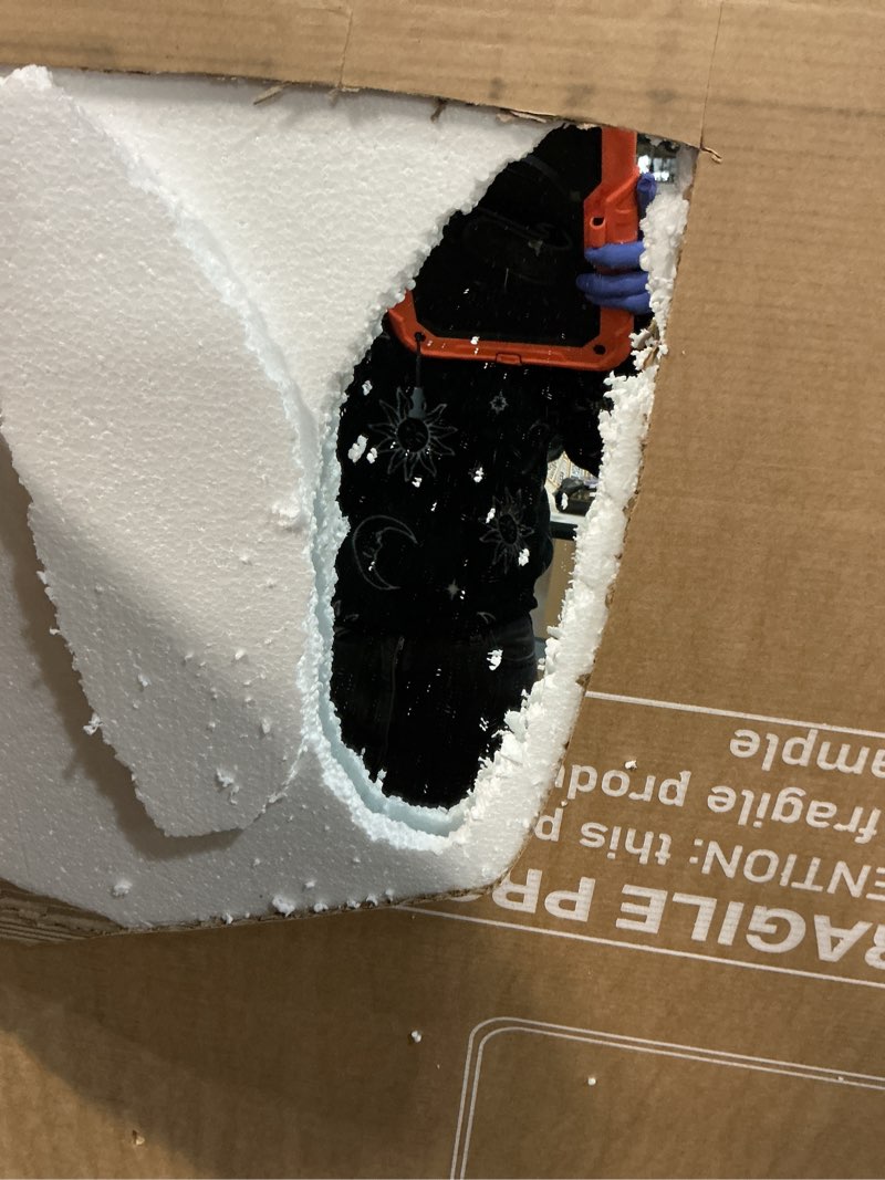 Condition photo showing Good Condition for Koonmi 36x48 LED Bathroom Mirror, Backlit + Front Lit, LED Bathroom Mirror with Lights for Wall, 3 Colors, Anti-Fog, Dimmable Brightness, Memory Function, Tempered Glass 3 Color Modes 48"L x 36"W