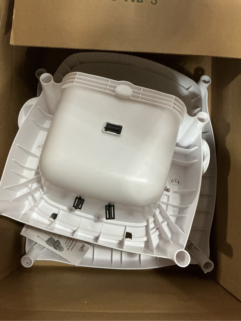 Condition photo showing As Is for evenflo eat and grow 4-in-1 convertible high chair (pop star white) pop star gray chair