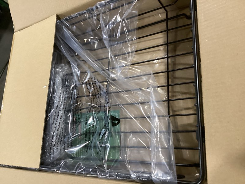 Condition photo showing Good Condition for cosypic expandable dish drying rack for in-sink, over-sink, and counter use, dish drainer with removable cutlery holder, space saving & no assembly needed 10.5" w x 15" l black medium