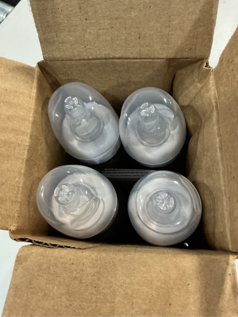 Condition photo showing Good Condition for Dr. Brown's Natural Flow Anti-Colic Options+ Narrow Baby Bottle, 4 oz/120 mL, with Level 1 Slow Flow Nipple, 0m+, 4 Bottles