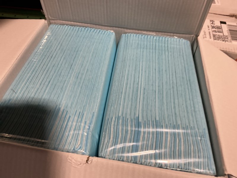 Condition photo showing New/Like New for Super Absorbency Disposable Leakproof Underpads with Quick Drying for Baby, Adults, Puppy, Dog Bed Pee Pads, Extra Large, XXL Incontinence Pads, 30” x 36”, 50 Count 50 Count 30" x 36"