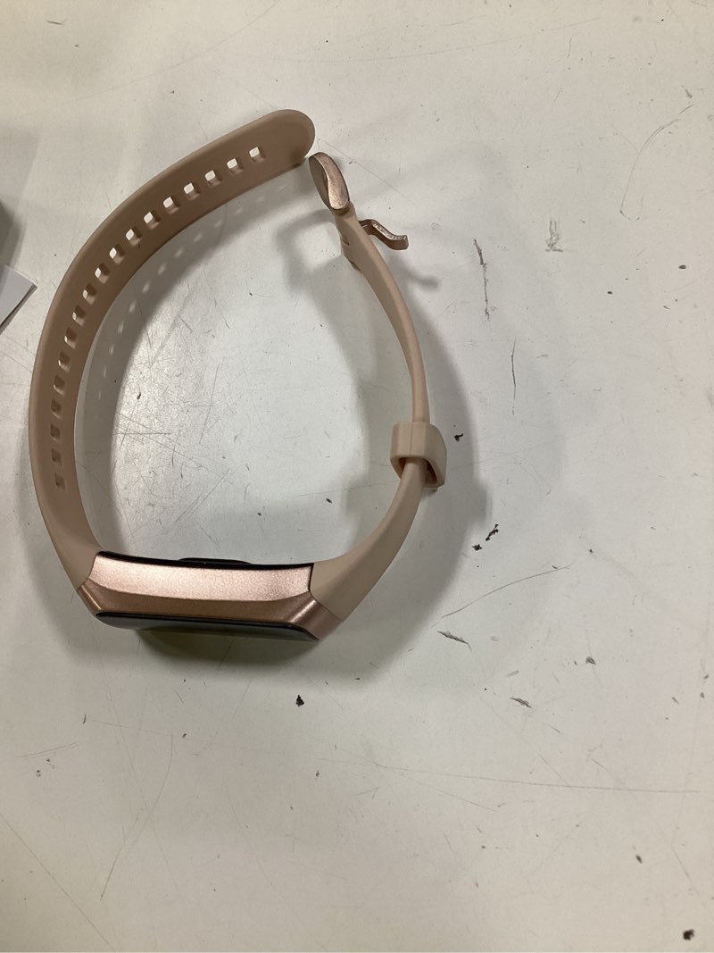 Condition photo showing Good Condition for fitness tracker with step counter/calories/stopwatch, activity tracker, health tracker with heart rate monitor, sleep tracker,1.10''amoled touch color screen, pedometer watch for women men pink
