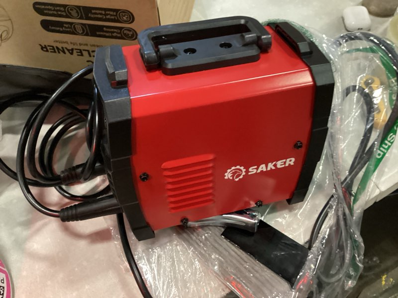 Condition photo showing As Is for 200 amp 110 volts electric (dc) stick welders portable arc welder with hot start arc force anti-stick questions