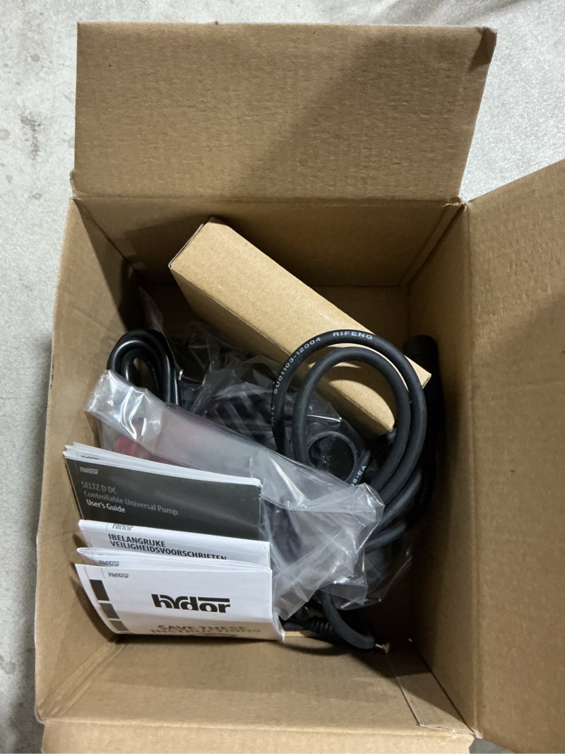 Condition photo showing Good Condition for Hydor Seltz D DC Controllable Universal Pump 500 GPH, 750 GPH and 1000 GPH for Aquariums, Reefs, Ponds, Turtles, Terrariums and Fountains, Black (P21111.01)