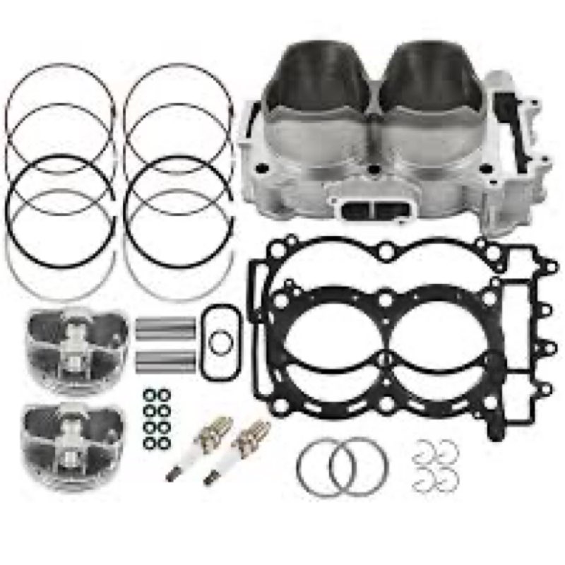 3022278 93mm Top End Rebuild Kit Cylinder Piston Gasket Kit Fits for Polaris RZR XP 900 2011-2014 RZ