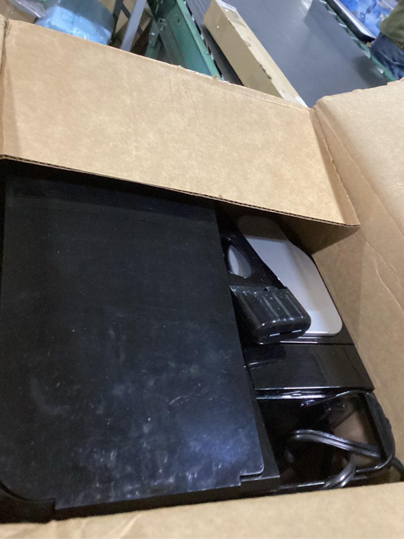 Condition photo showing As Is for cuisinart 12-cup coffee maker, single-serve brewer glass carafe, automatic hot & iced coffee machine, brew strength control and pause, ss-16, stainless steel