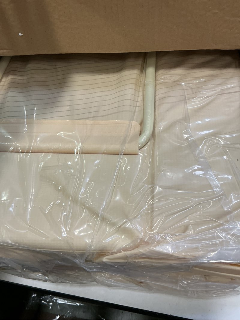 Condition photo showing Good Condition for Portable Foldable Bathtub, Freestanding Bathtub No Installation, Bathroom SPA Soaking Bath Tub, Shower Stall Collapsible Hot & Ice Bath for Indoor Outdoor (Beige, ?47.2"L x 21.6"W x 19.6"H) Beige ?47.2"L x 21.6"W x 19.6"H