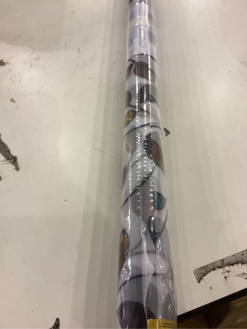 Condition photo showing New/Like New for DKTIE Retro Stain Glass Window Film for Glass Bas-Relief Texture 2nd Generation Frosted Film Two-Way Privacy Day and Night 3D Static Stained Glass Cling Tint (S631, 17.7in X 78.7in) S631 17.7in X 78.7in