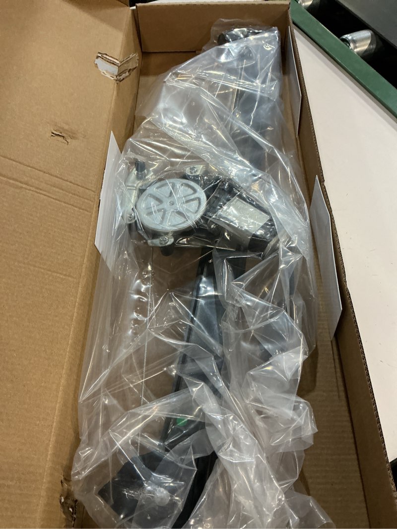 Condition photo showing New/Like New for Rear Driver Side Window Regulator with Motor Replacement for 2000 2001 2002 2003 2004 2005 2006 BMW X5 E53 Sport Utility, Left, 741-412