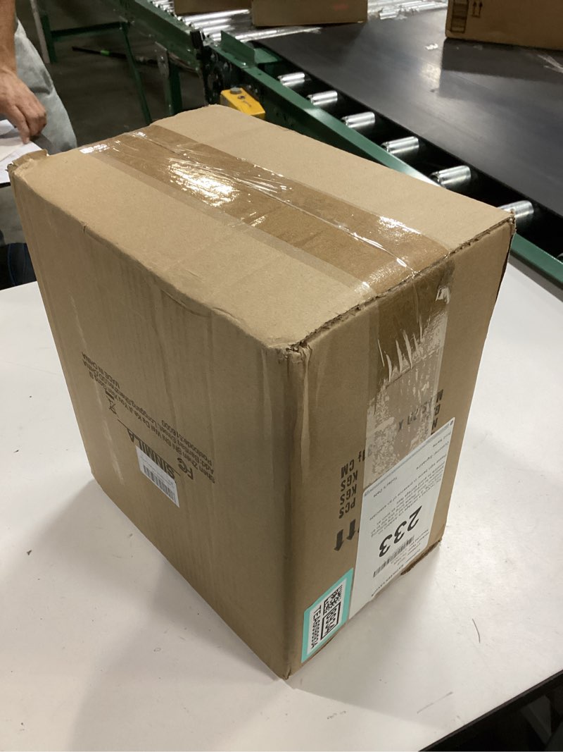 Condition photo showing New/Like New for 3 Lights Industrial Pendant Light with Glass Shade Matte Black Pendant Lighting Adjustable Industrial Retro Style Hanging Light,Kitchen Island Farmhouse Pendant Lights Fixtures for Kitchen,Farmhouse 3-Lights