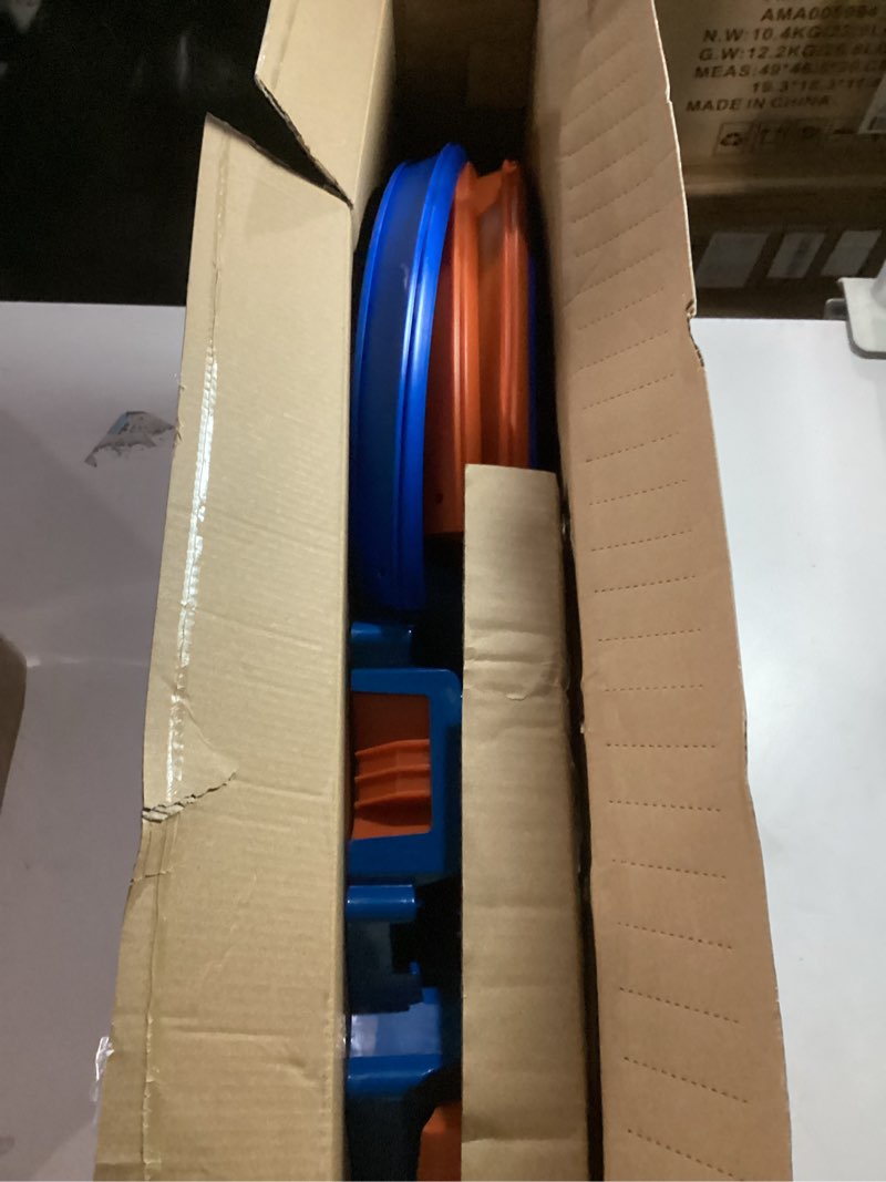 Condition photo showing Good Condition for Hot Wheels Track Set with 1:64 Scale Toy Car  Criss-Cross Crash Track with Motorized Booster