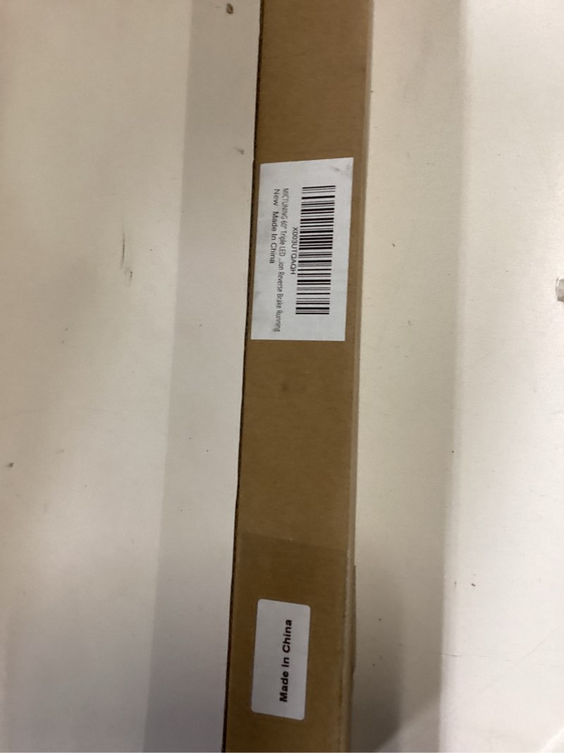 Condition photo showing New/Like New for MICTUNING 60" Triple LED Tailgate Light Bar IP68 Waterproof Plug-and-Play Folded Aluminum Frame with 4-Way Flat Connector - Full Function Reverse Brake Running