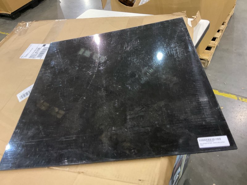 Condition photo showing Good Condition for Duco USA-Made ABS Plastic Sheet 1/4 Inch Thick 24" x 24" - Pack of 1 Black, Heat Moldable, Rigid, Thermoplastic ABS Board - 1/4 Plastic Sheet for DIY Home Decor, Automotive, & Structural Crafts