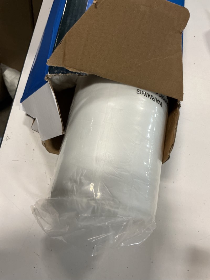 Condition photo showing Good Condition for Cooling Side Sleeper Pillow for Neck and Shoulder Pain, Luxury Shredded Memory Foam Curved Bed Pillows for Sleeping Set of 1- Adjustable Queen Size- Washable Cover Crescent White Queen Size (1 pack) Crescent White