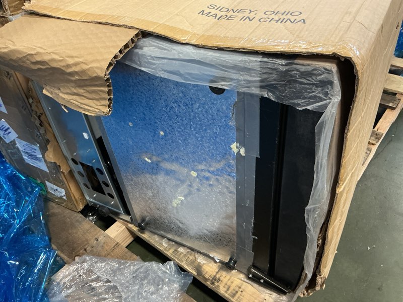 Condition photo showing As Is for Norcold N8DCSSR Polar 8DC Compressor RV Refrigerator - 8 cu. ft., RH