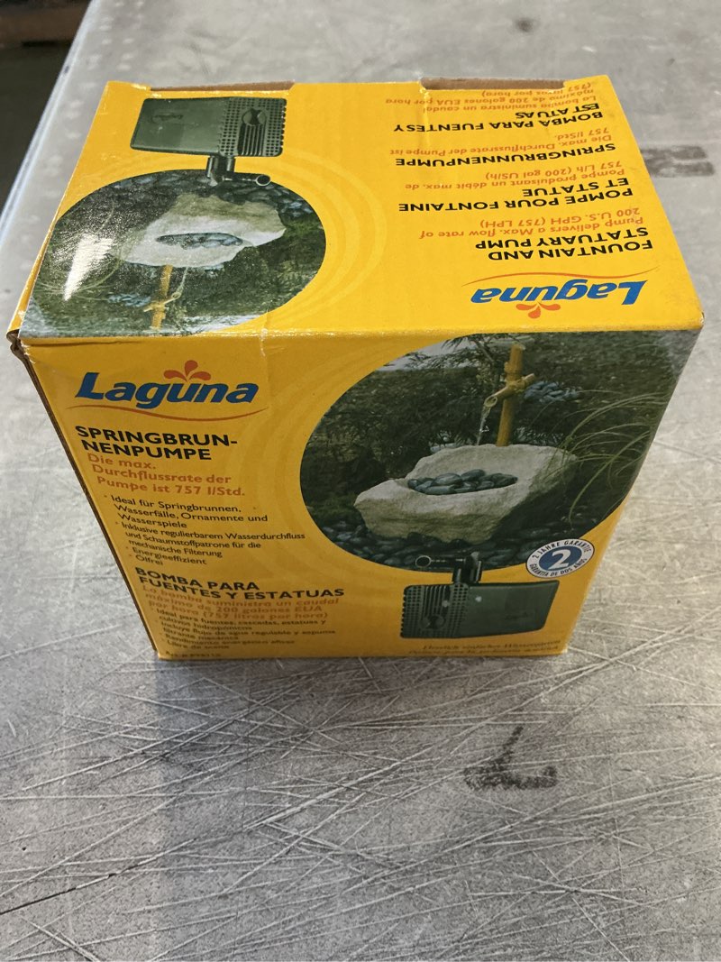 Condition photo showing New/Like New for Laguna Submersible Water Pump  for Ponds up to 1520 L (400 US Gal)