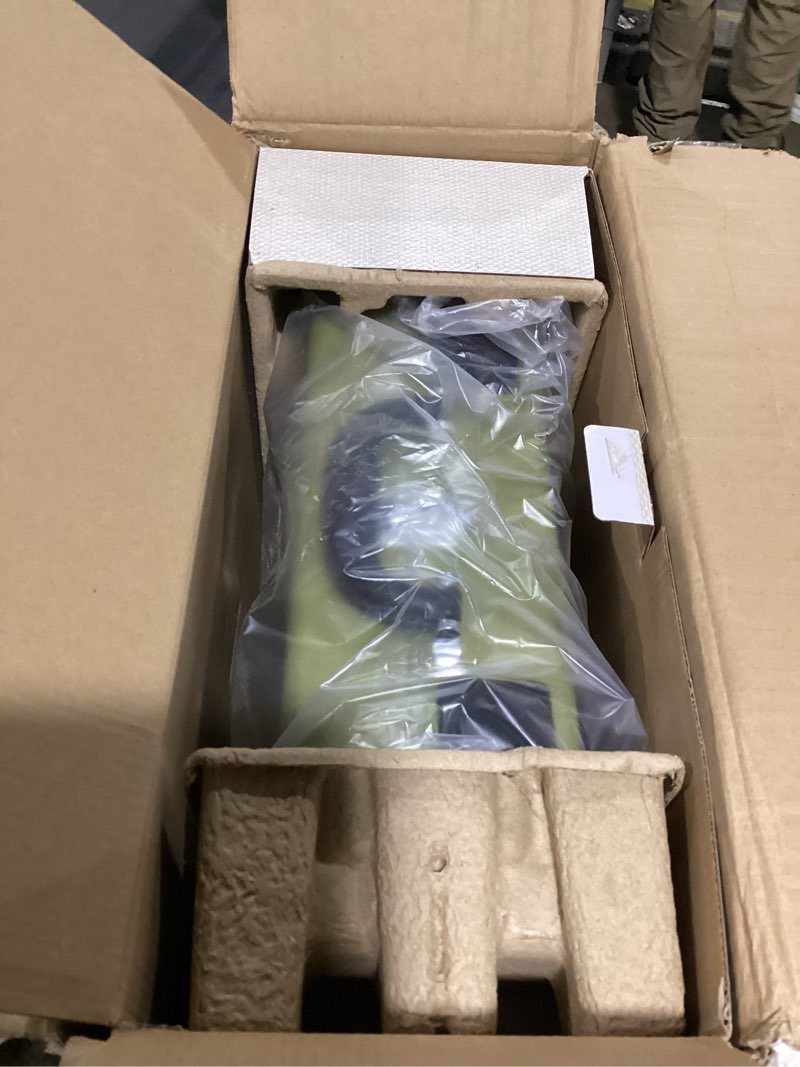 Condition photo showing New/Like New for Victrola Journey Bluetooth Portable Suitcase Record Player – with Built-in Speakers, 3 Speed Vinyl Record Player, RCA Out, Headphone Jack (Green Olive)