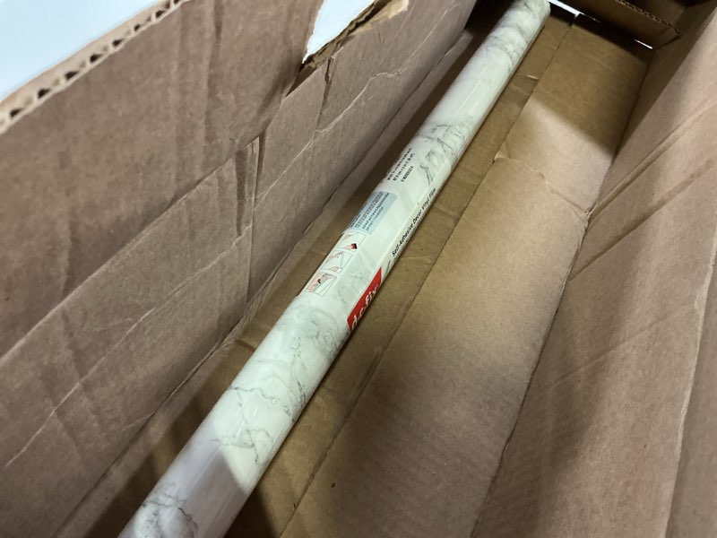 Condition photo showing Good Condition for d-c-fix self Adhesive Peel and Stick Waterproof Marble Grey 26.5'' x 78.7"" Film Thicker Than Contact Paper for Kitchen and bathrooms countertops cabinets (FA346-8306)