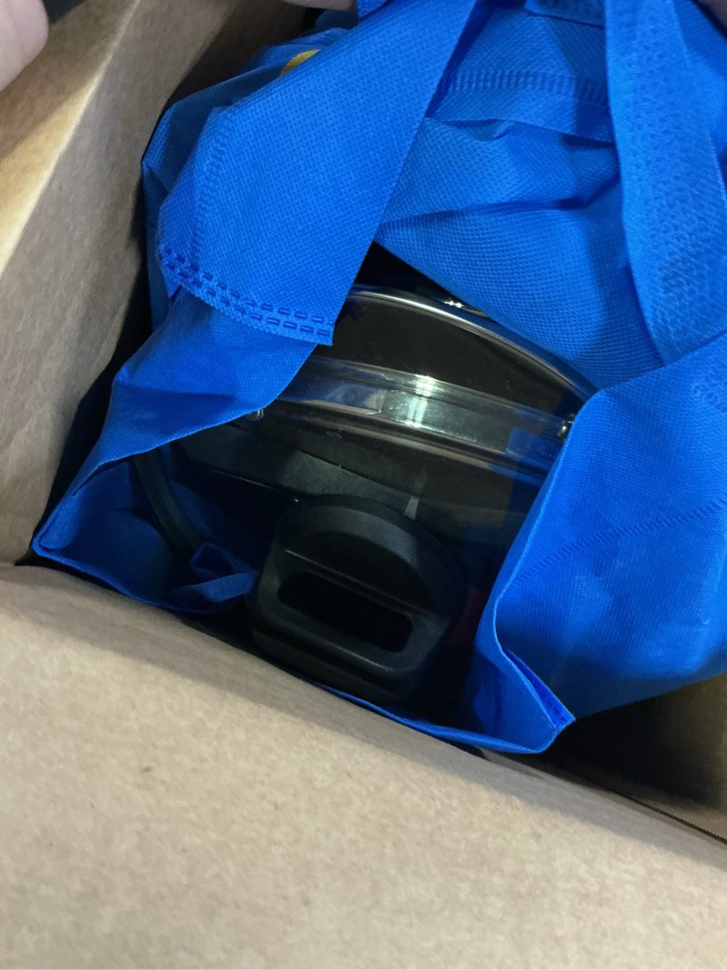 Condition photo showing Good Condition for 18/8 Stainless Steel Pressure Cooker 6 Quart, [One-Hand Locking] Olla de Presion, [3-In-1] Pressure Cooker, Includes Glass Lid & Steamer, Induction Compatible, Gas Stovetop Compatible 6 Quarts