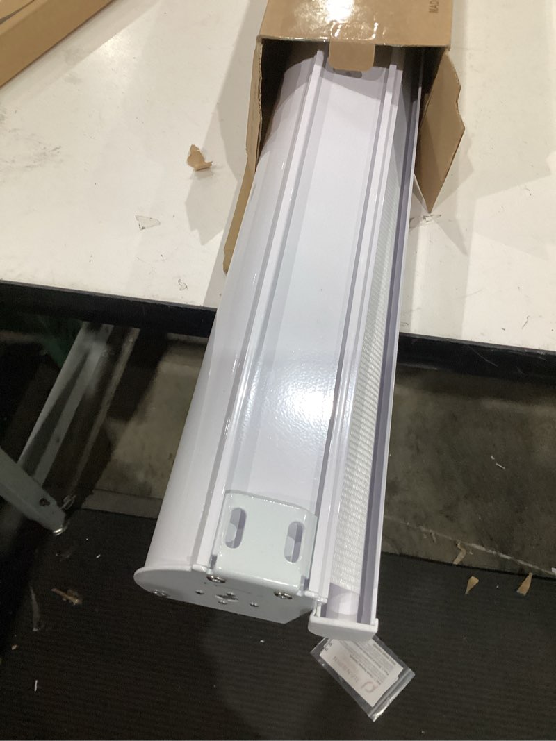 Condition photo showing Good Condition for cordless zebra blinds window blind zebra shade blinds for windows roller sheer shades privacy light filtering shades for home kitchen bathroom (width 28'' x height 72'' white) 28"w x 72"h cordless white