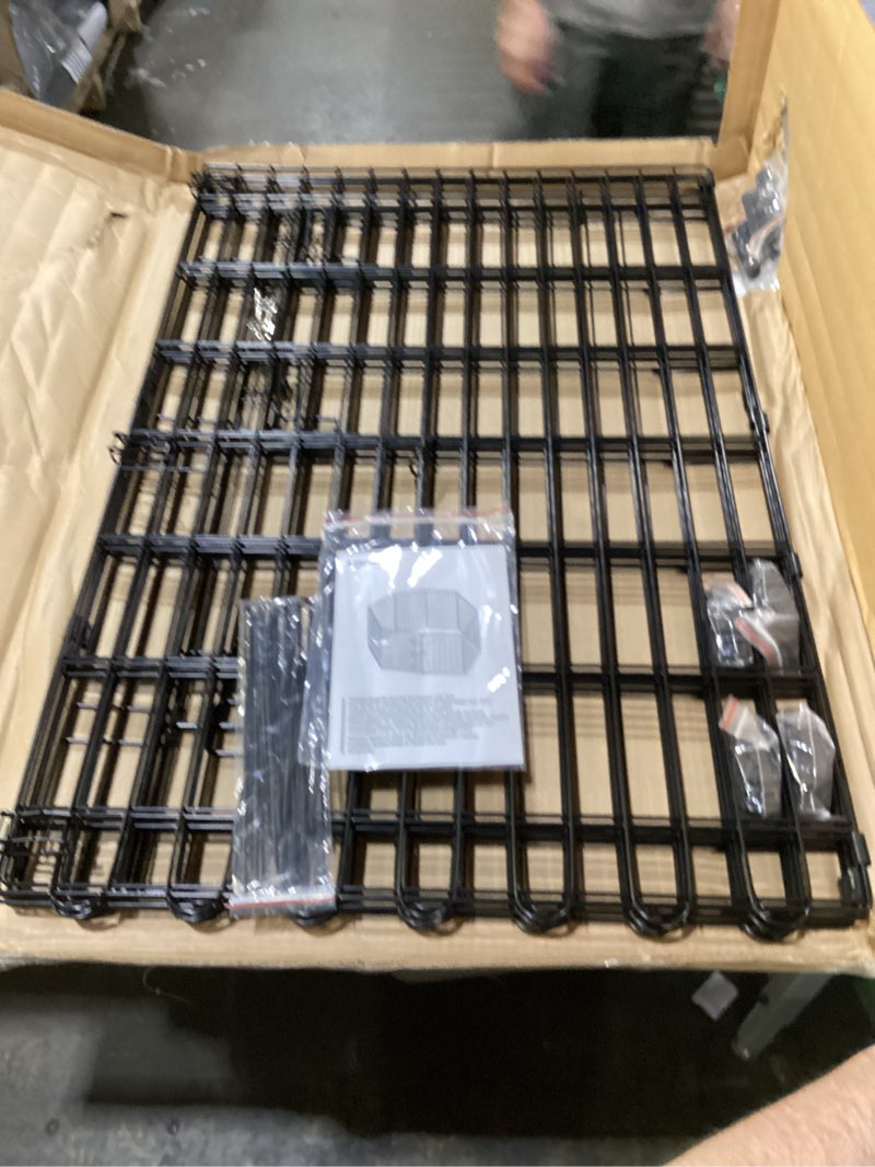Condition photo showing Good Condition for Amazon Basics Foldable Octagonal Metal Exercise Dog Playpen - Indoor/Outdoor, Single Door, Medium (8 Panels, 24 x 36), Easy to assemble and store, 36" - Medium, Black Single Door 36"H