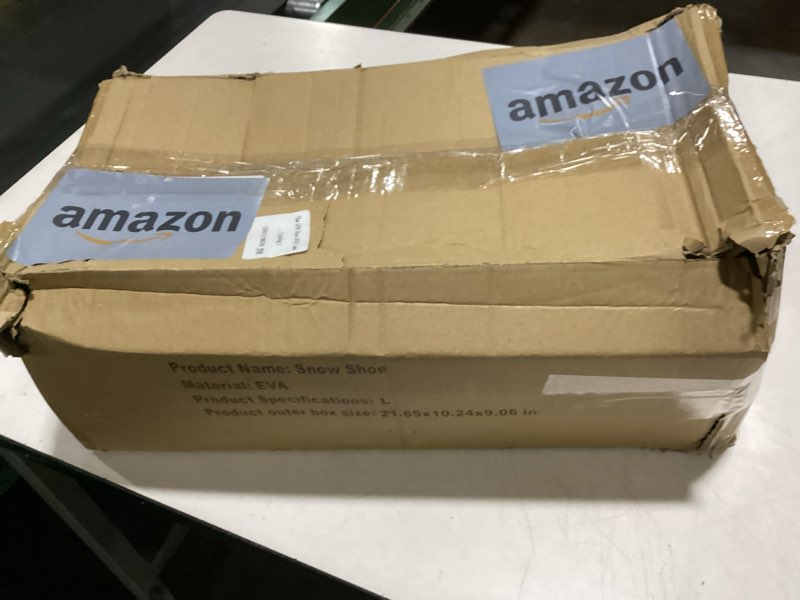 Condition photo showing Good Condition for AQUARM Unisex Adult Ultralight Adjustable EVA Foam Snowshoes Bundle for Men, Women and Youth