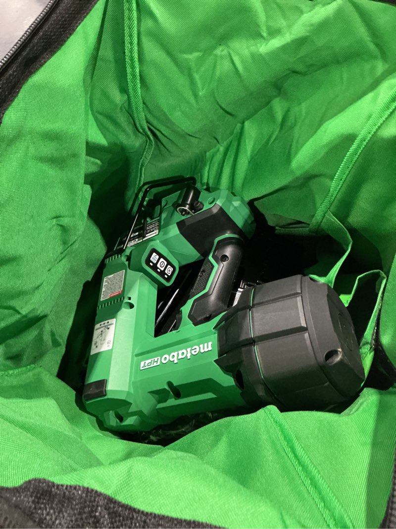 Condition photo showing Good Condition for metabo hpt multi-volt 3-1/2-in 30 -degree cordless clip head/roundhead framing nailer (battery