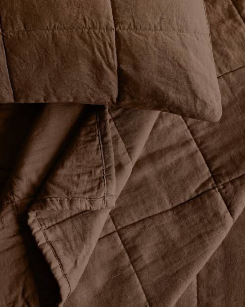 european linen box cal king quilt set