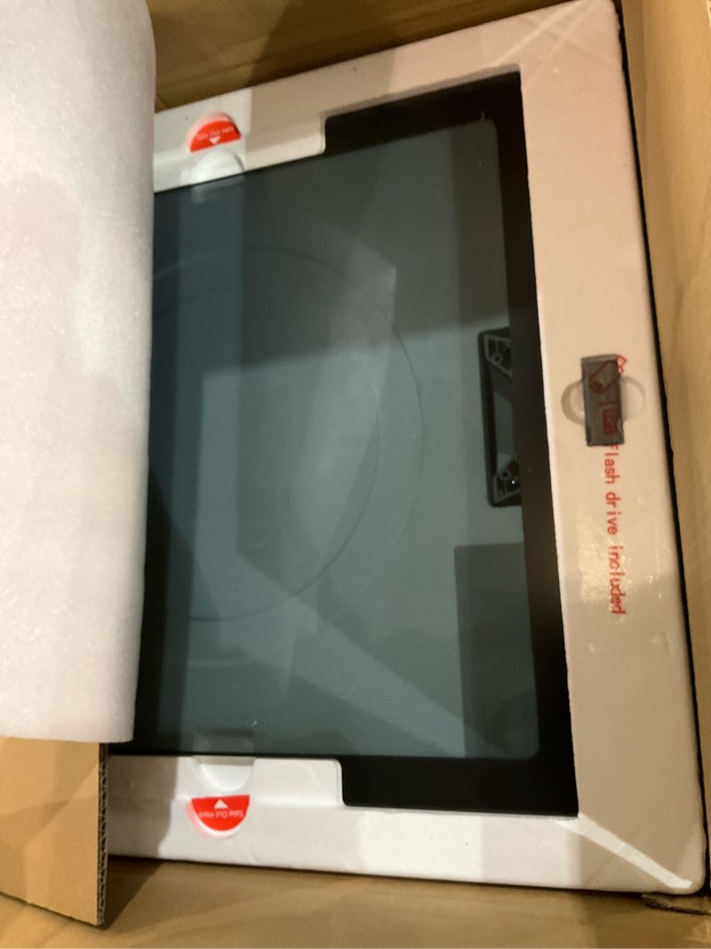 Condition photo showing As Is for qidi plus4 3d printer, max 600mm/s high-speed printing, 65? chamber heat, fully auto leveling, 370°c direct extruder with integrated nozzle, support pps-cf filaments, large print size 12"x12"x11" 01 plus4
