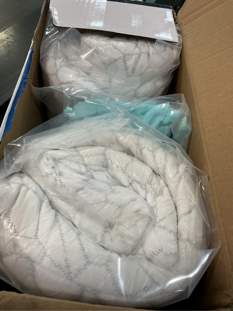 Condition photo showing New/Like New for Side Sleeper Pillow for Side and Back Sleepers -Cooling Cervical Neck Pillows for Neck and Shoulder Pain Relief, Adjustable Shredded Memory Foam Pillows King Size Set of 2, Bed Pillow for Adults