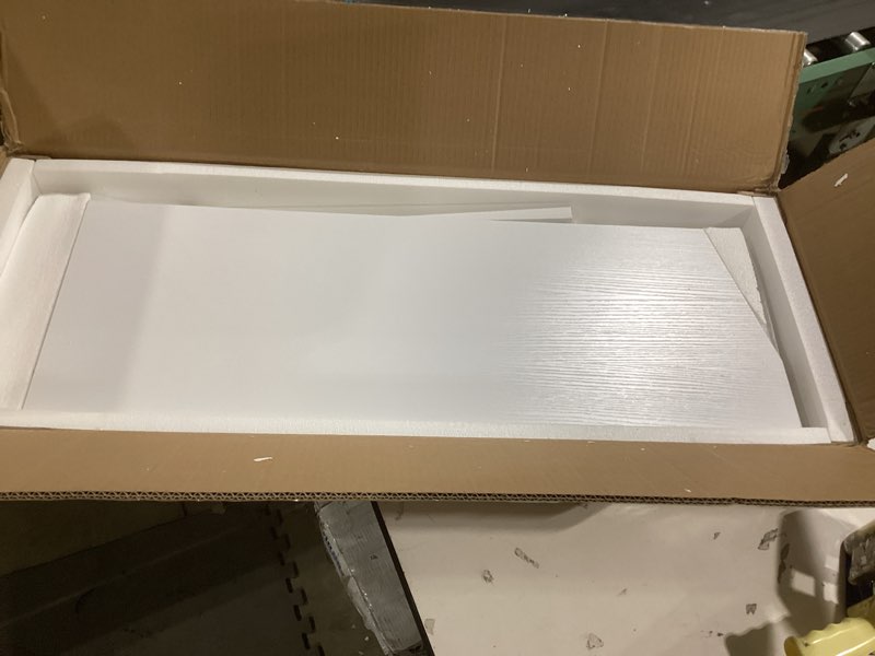 Condition photo showing Good Condition for SKAGIT White Potato Storage Bin Wood, Wooden Bread Storage Box, 19'' Farmhouse Potato and Onion Stor