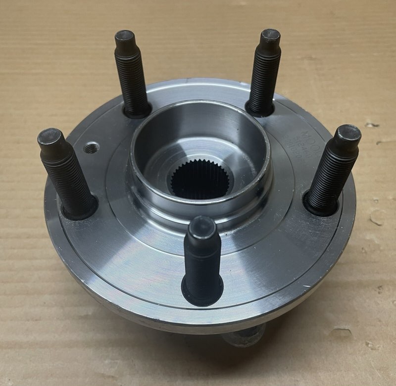 moog 512460 wheel bearing and hub assembly for select 11-20 ford models