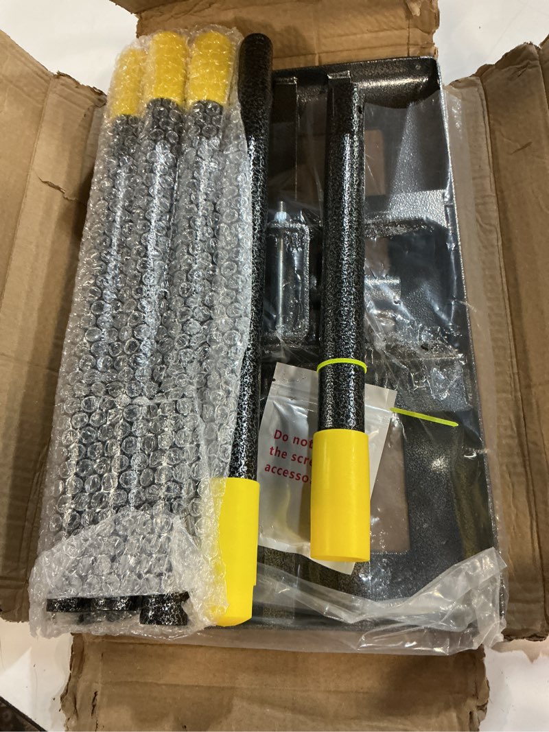Condition photo showing New/Like New for lawn leveling rake - heavy duty 17"x10" stainless steel leveler plate,reinforced welds,28-60" adjustable, anti flipping smooth edge,for soil, dirt,ground,backyard top dressing,landscaping 17x10'',5ft