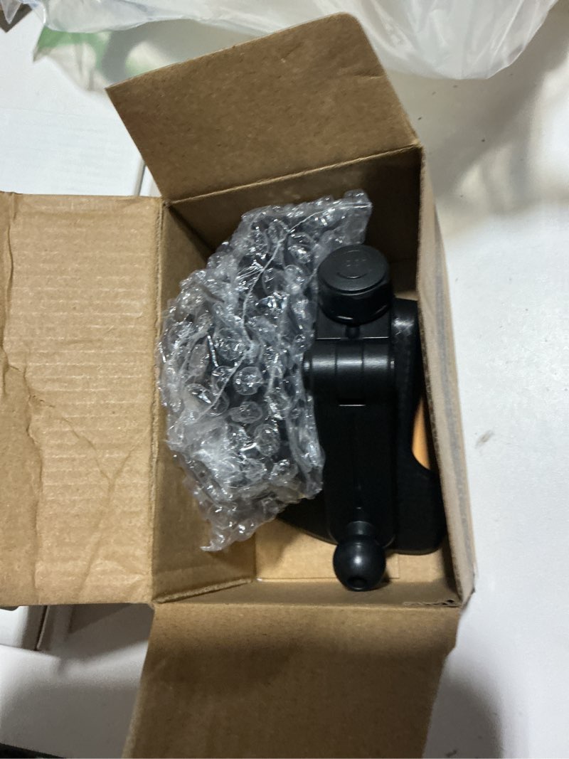 Condition photo showing As Is for universal dashboard cell phone holder mount with 360° rotation multifunctional clip on phone holder for car compatible with all 4-7.2 inch smartphones