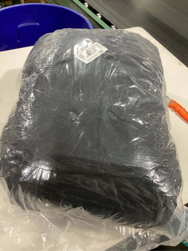 Condition photo showing Good Condition for Dog Car Seat for Small Dogs, Washable Pet Booster Seats with Clip-On Safety Leash, Comfy Deluxe Plush Carseat with Storage Pockets, Puppy Car Travel Carrier Bed for Dogs Under 25 lbs, Black