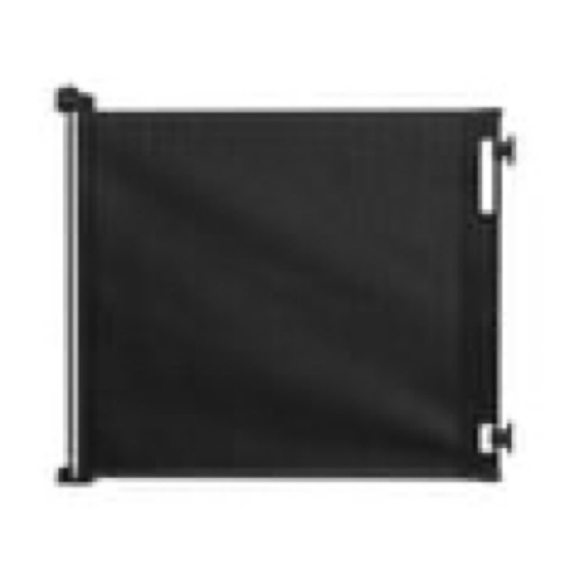 54” Wide White Paw Proof Retractable Gate,