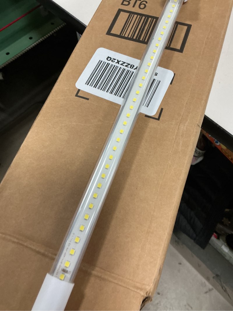 Condition photo showing As Is for SunBlaster SL0900825 48" 42-Watt 6400K T5LED Reduced Power Consumption LED Conversion Lamp Tube for 