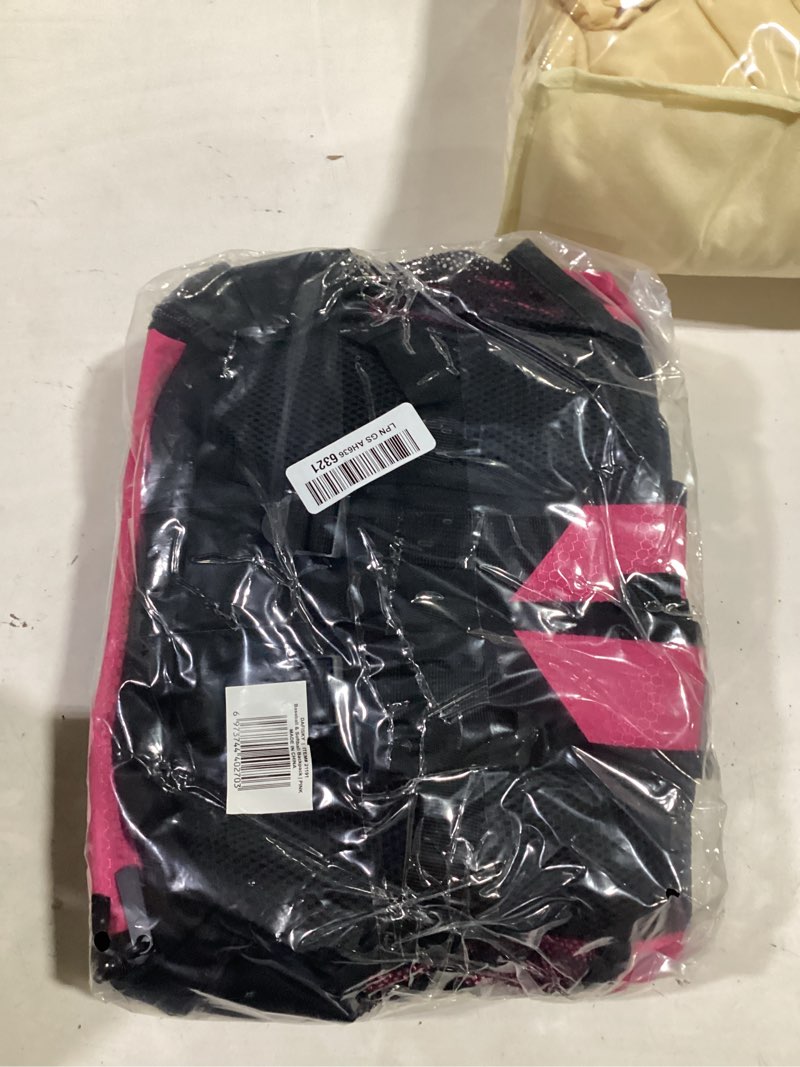 Condition photo showing Good Condition for dafisky baseball bag softball backpack - youth adult t ball bat equipment bag with bat helmet holders, shoe compartment pink