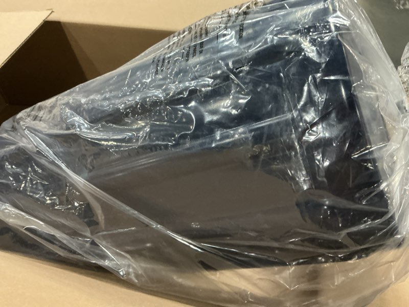 Condition photo showing New/Like New for Taylor Made Big B Inflatable Boat Fender, Captain's Navy (10" x 26") End-to-End Line Passage Fits 5/8" Rope, Hangs Horizontally or Vertically, Ribbed, Needle Valve, Marine-Grade Vinyl - 571032 Navy Blue 10" x 26"