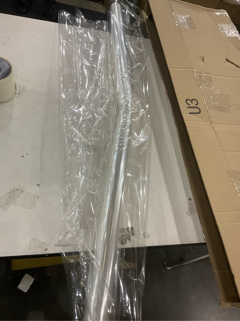 Condition photo showing As Is for Craft And Party Clear Cellophane Wrap Roll, 40" X 100ft Cellophane, Gift Wrap Roll - Not Folded Clear - 40" x 100ft