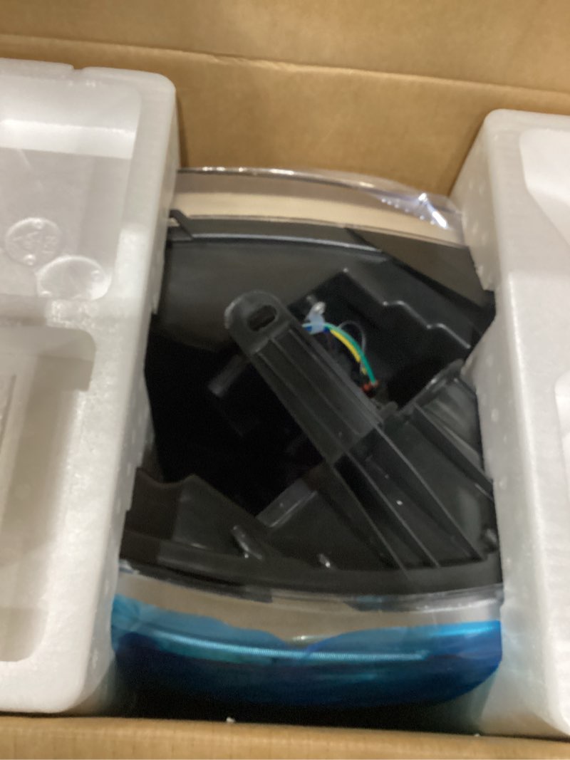 Condition photo showing As Is for weelmoto headlights pair assembly for 2007 2008 2009 2010 2011 2012 2013 chevy silverado 1500, compatible with 07-14 chevy silverado 2500hd 3500 headlamp replacement chrome housing amber reflector clear lens i chrome housing i amber reflector oe replacement