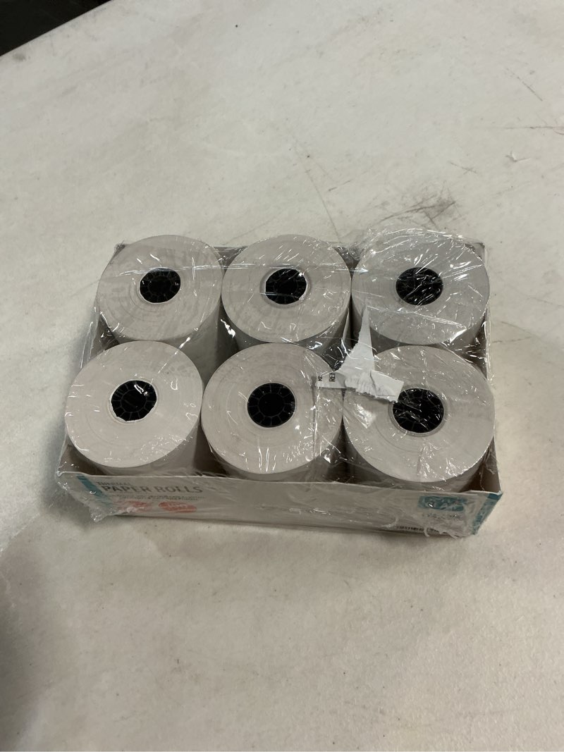 Condition photo showing Good Condition for pen+gear 3-1/8" x 190' bpa free thermal receipt paper roll, 6 count