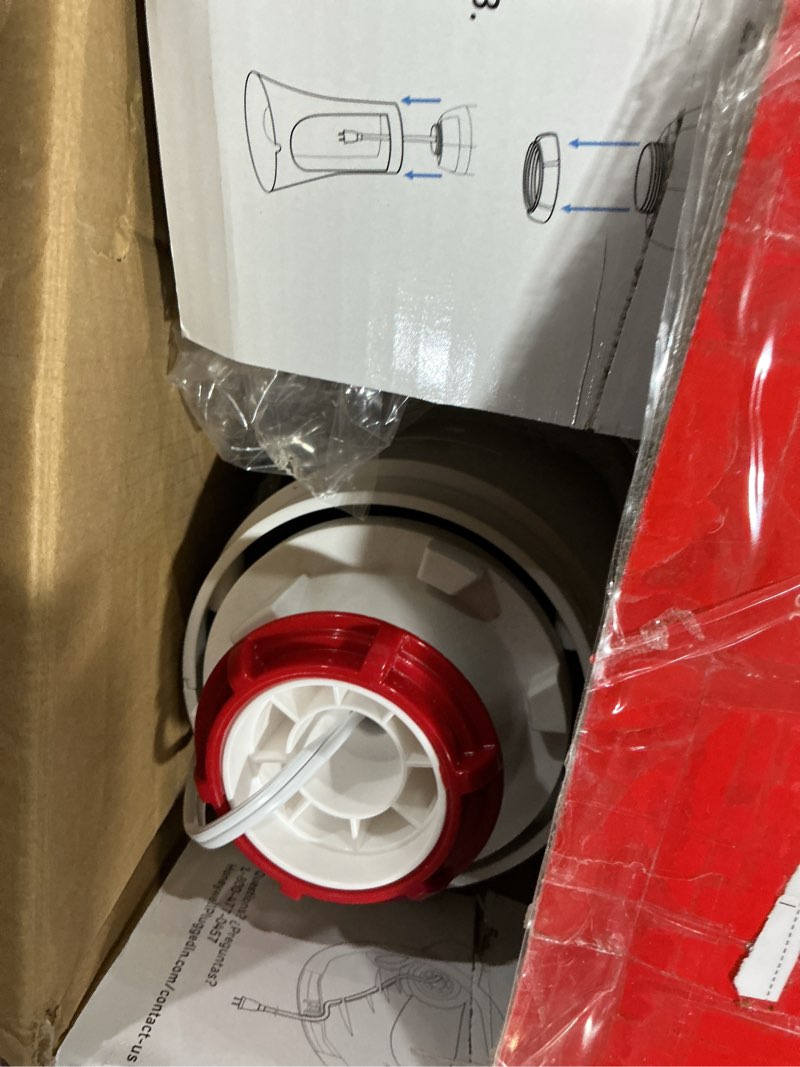 Condition photo showing As Is for honeywell quietset whole room oscillating tower fan with remote, white, hyf260