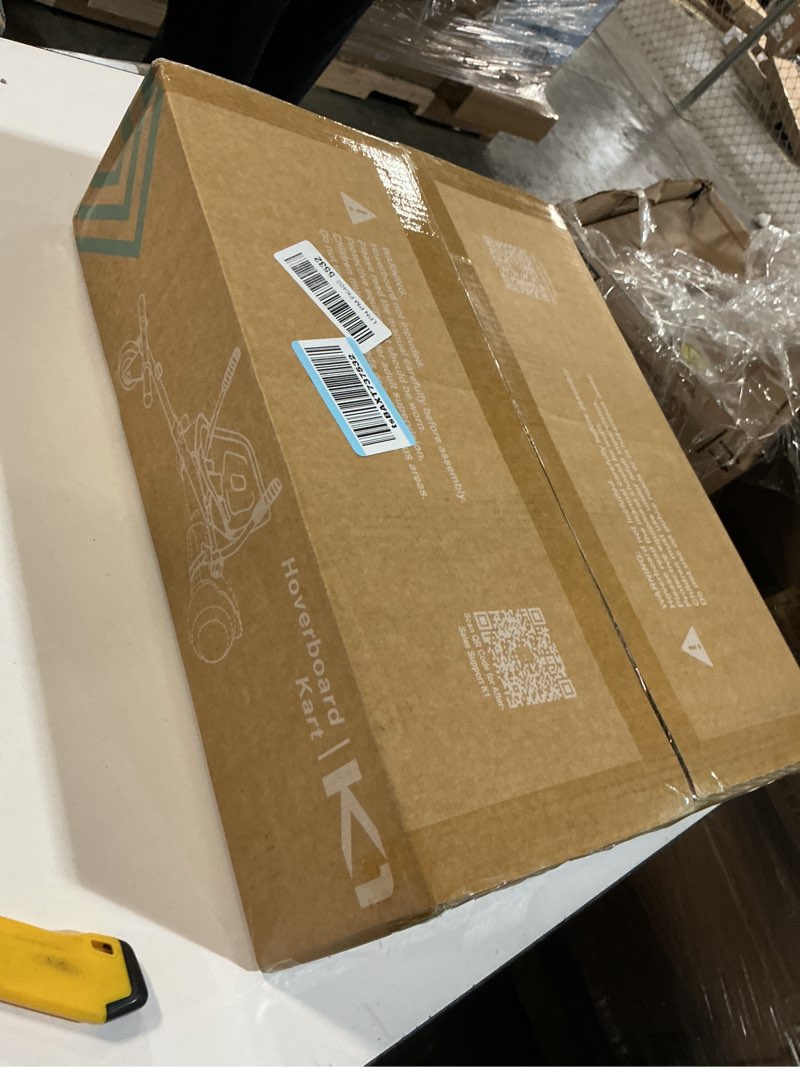 Condition photo showing New/Like New for Gotrax Hoverboard Kart Seat Attachment Accessory for 6.5" 8" 8.5" 10" Self Balancing Scooter, Adjustable Frame Length and Handlebar Control Buggy Attachment, Hover Board Go Kart Accessory Kids Adults