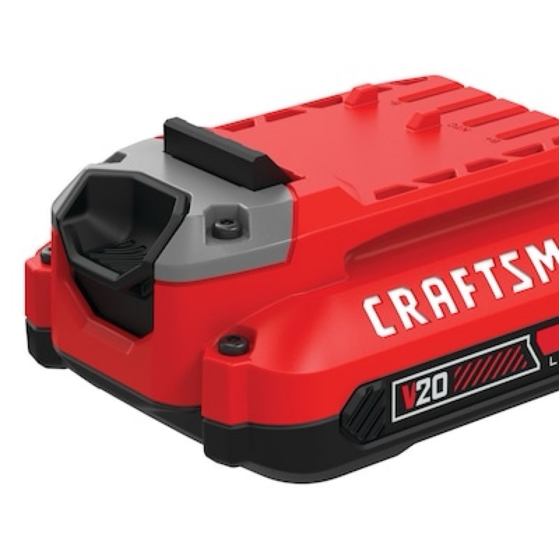 craftsman v20 20 -volt 1 -pack lithium-ion ( 1.3 ah battery )