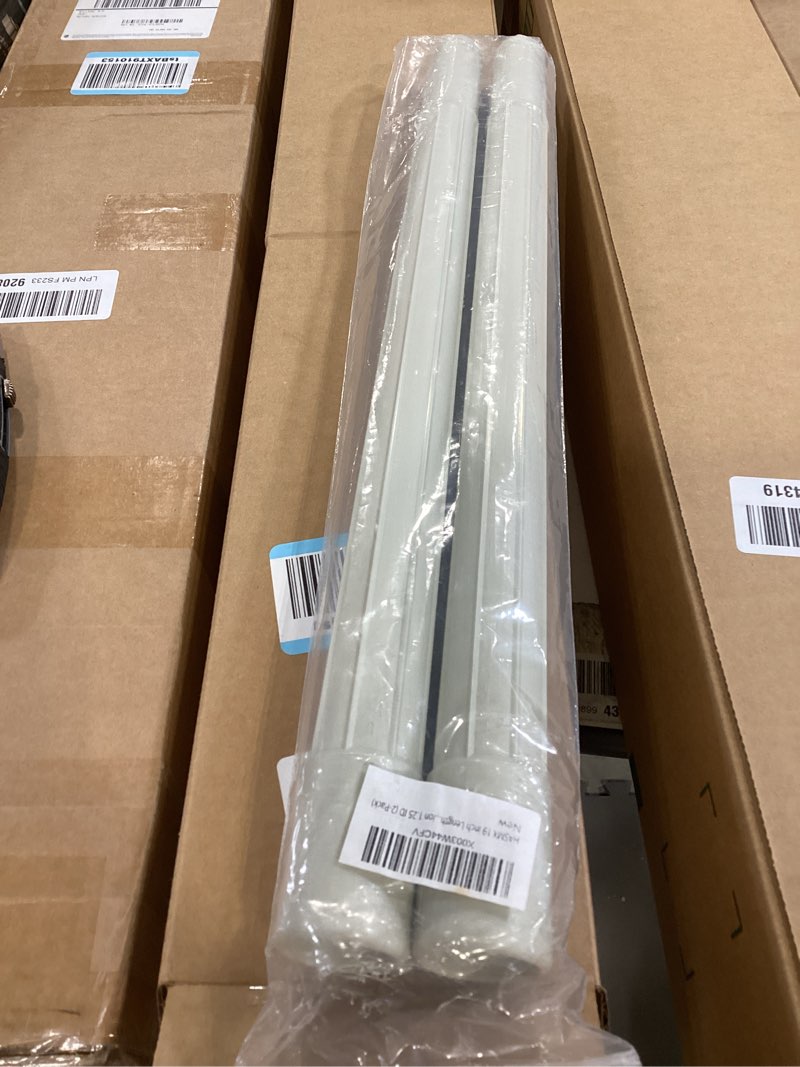 Condition photo showing Good Condition for hasmx 19 inch length vacuum wand attachment, replacement vacuum cleaner wand tube, plastic wand pipe, vacuum attachment white plastic wand pipe hose tool extension 1.25 id (2-pack)