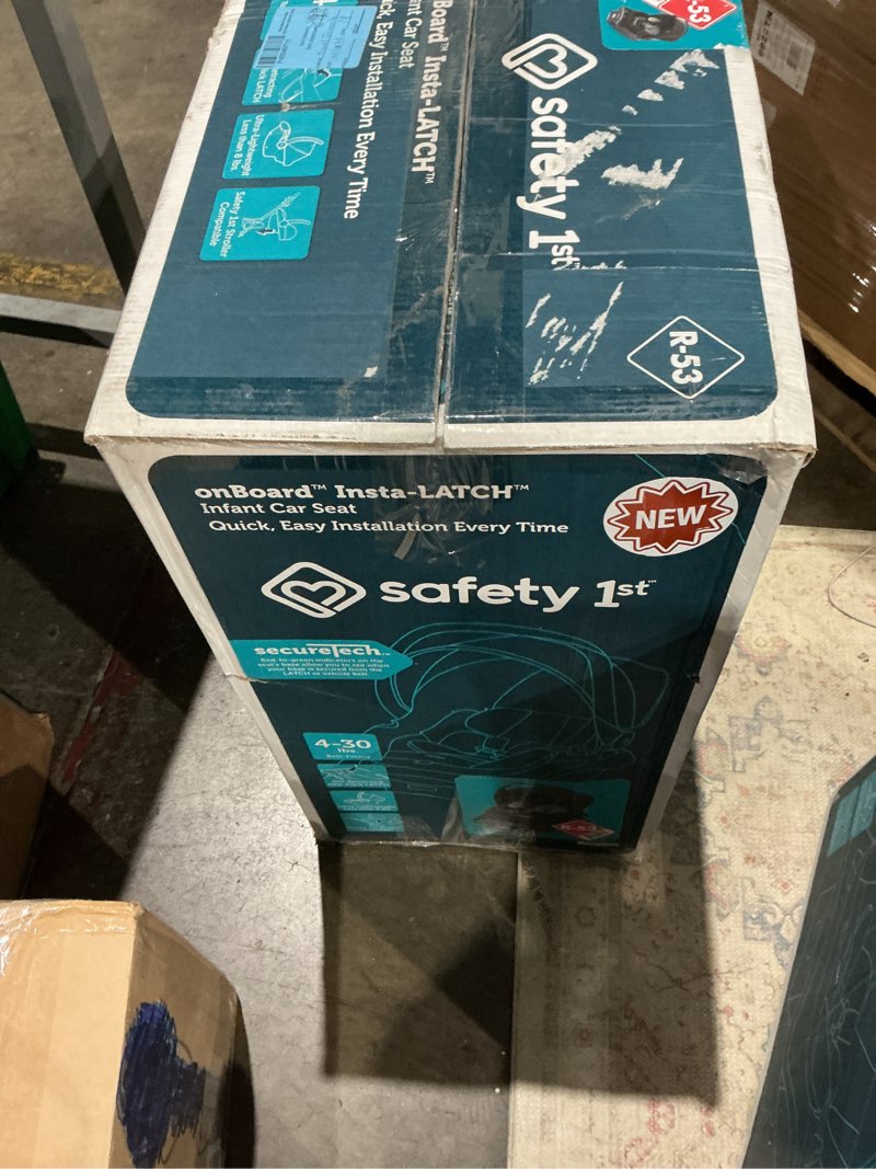 Condition photo showing Good Condition for safety 1?? onboard insta-latch infant car seat, cowbird, unisex