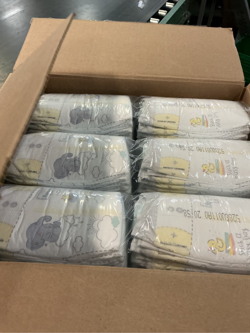 Condition photo showing New/Like New for pampers baby diapers - swaddlers - size 2, 186 count, ultra absorbent disposable infant diaper